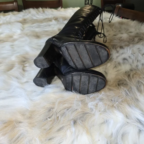 Frye Tall Parker Lace Up Boot - Picture 9 of 16